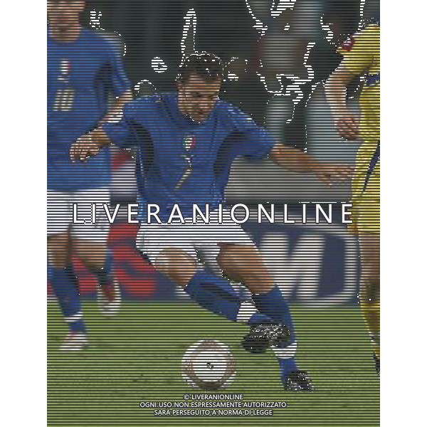 Roma - 07 / 10 / 2006 - Stadio \'Olimpico\' - Qualificazioni EURO 2008 - Italia Vs Ucraina (2-0) - NELLA FOTO Alessandro Del Piero FOTO CORRADETTI-AGENZIA ALDO LIVERANI