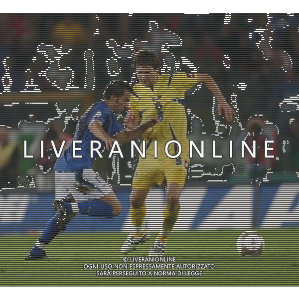 Roma - 07 / 10 / 2006 - Stadio \'Olimpico\' - Qualificazioni EURO 2008 - Italia Vs Ucraina (2-0) - NELLA FOTO Del Piero e Shelayev FOTO CORRADETTI-AGENZIA ALDO LIVERANI
