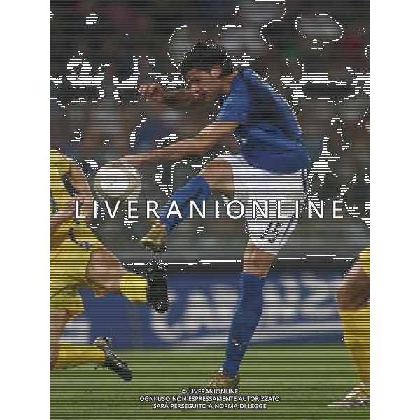 Roma - 07 / 10 / 2006 - Stadio \'Olimpico\' - Qualificazioni EURO 2008 - Italia Vs Ucraina (2-0) - NELLA FOTO IAQUINTA VINCENZO FOTO CORRADETTI-AGENZIA ALDO LIVERANI