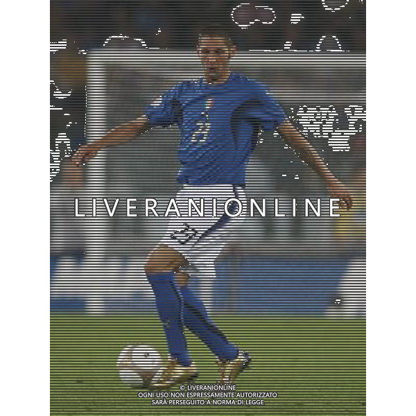 Roma - 07 / 10 / 2006 - Stadio \'Olimpico\' - Qualificazioni EURO 2008 - Italia Vs Ucraina (2-0) - NELLA FOTO Marco Materazzi FOTO CORRADETTI-AGENZIA ALDO LIVERANI