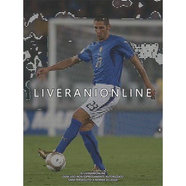 Roma - 07 / 10 / 2006 - Stadio \'Olimpico\' - Qualificazioni EURO 2008 - Italia Vs Ucraina (2-0) - NELLA FOTO Marco Materazzi FOTO CORRADETTI-AGENZIA ALDO LIVERANI