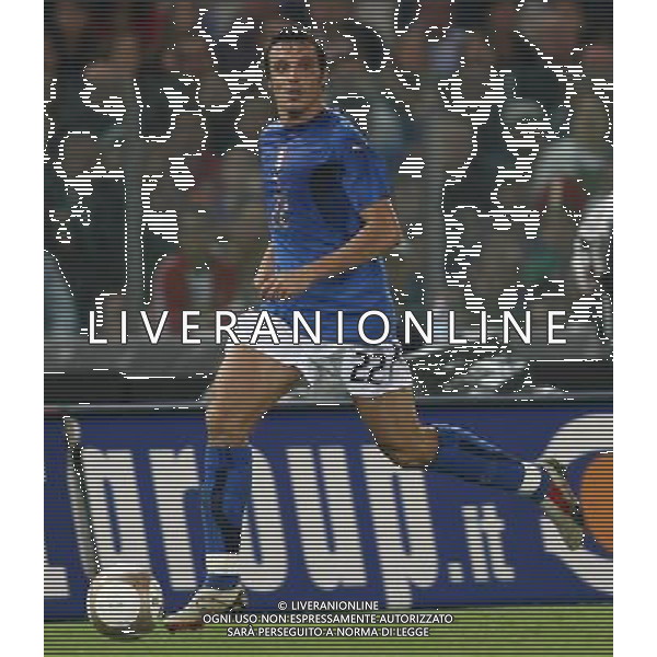 Roma - 07 / 10 / 2006 - Stadio \'Olimpico\' - Qualificazioni EURO 2008 - Italia Vs Ucraina (2-0) - NELLA FOTO Massimo Oddo FOTO CORRADETTI-AGENZIA ALDO LIVERANI