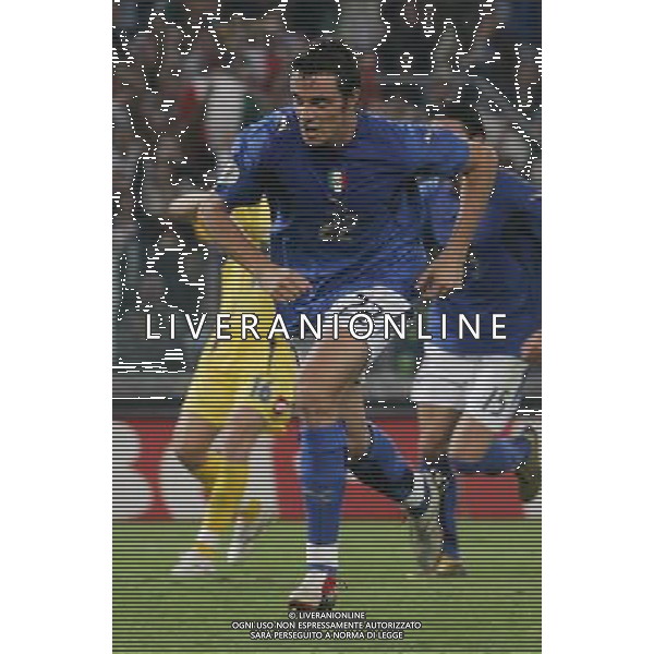 Roma - 07 / 10 / 2006 - Stadio \'Olimpico\' - Qualificazioni EURO 2008 - Italia Vs Ucraina (2-0) - NELLA FOTO Massimo Oddo FOTO CORRADETTI-AGENZIA ALDO LIVERANI