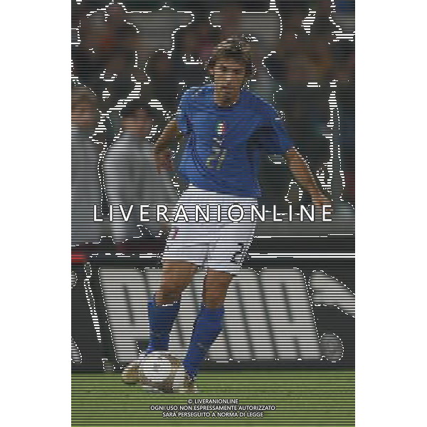 Roma - 07 / 10 / 2006 - Stadio \'Olimpico\' - Qualificazioni EURO 2008 - Italia Vs Ucraina (2-0) - NELLA FOTO Andrea Pirlo FOTO CORRADETTI-AGENZIA ALDO LIVERANI