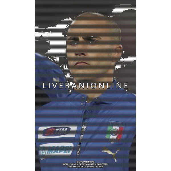 Roma 7 ottobre 2006 Italia - Ucraina qualificazioni Euro 2008 nella foto: Cannavaro Fabio foto Andry / Ag. Aldo Liverani
