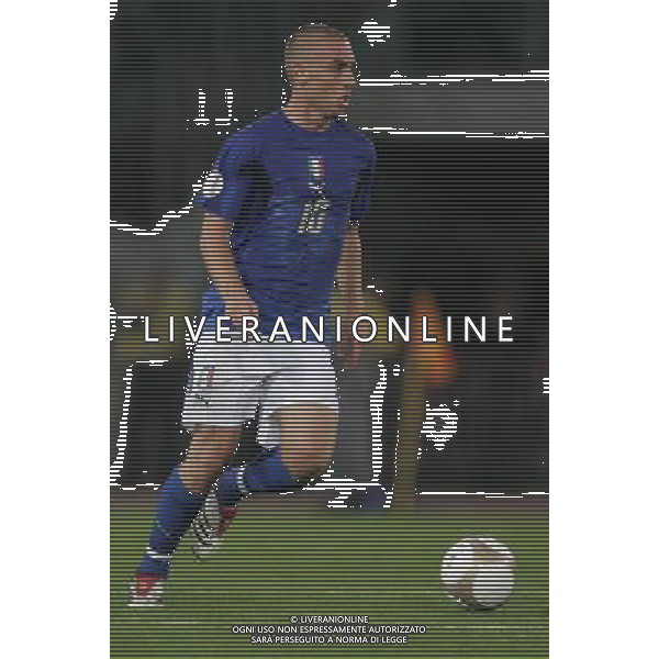 Roma 7 ottobre 2006 Italia - Ucraina qualificazioni Euro 2008 nella foto: De Rossi Daniele foto Andry / Ag. Aldo Liverani