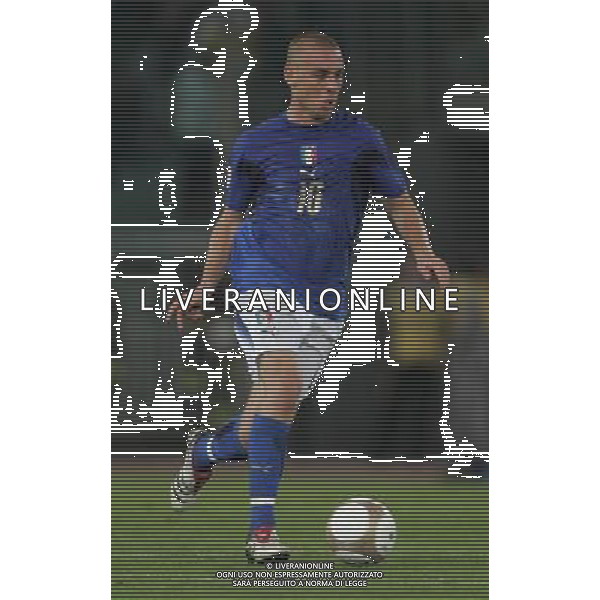 Roma 7 ottobre 2006 Italia - Ucraina qualificazioni Euro 2008 nella foto: De Rossi Daniele foto Andry / Ag. Aldo Liverani