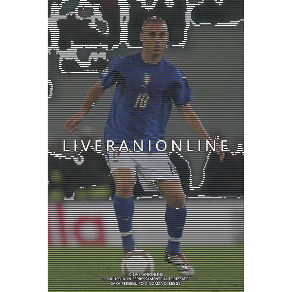 Roma 7 ottobre 2006 Italia - Ucraina qualificazioni Euro 2008 nella foto: De Rossi Daniele foto Andry / Ag. Aldo Liverani