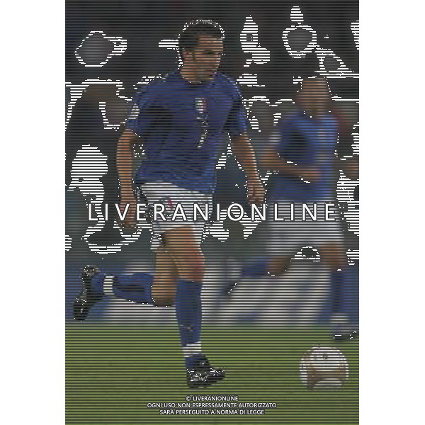 Roma 7 ottobre 2006 Italia - Ucraina qualificazioni Euro 2008 nella foto: Del Piero Alessandro foto Andry / Ag. Aldo Liverani