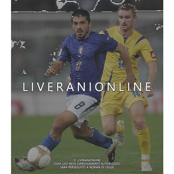 Roma 7 ottobre 2006 Italia - Ucraina qualificazioni Euro 2008 nella foto: Gattuso Ivan Gennaro foto Andry / Ag. Aldo Liverani