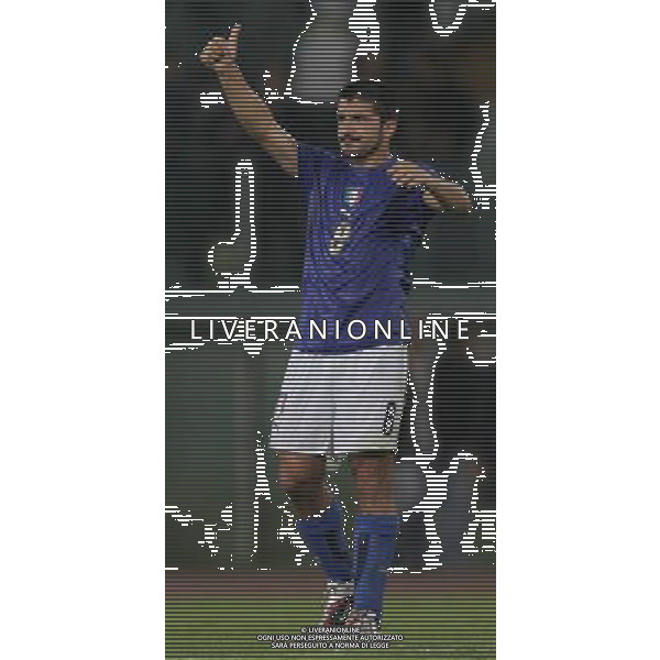 Roma 7 ottobre 2006 Italia - Ucraina qualificazioni Euro 2008 nella foto: Gattuso Ivan Gennaro foto Andry / Ag. Aldo Liverani