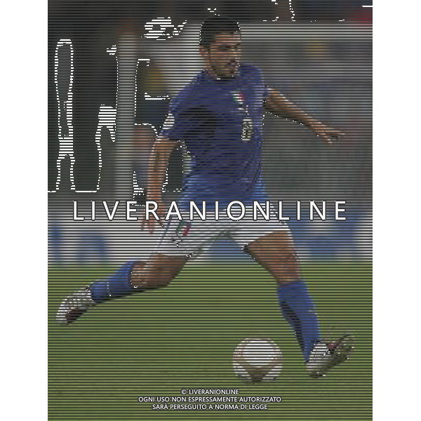 Roma 7 ottobre 2006 Italia - Ucraina qualificazioni Euro 2008 nella foto: Gattuso Ivan Gennaro foto Andry / Ag. Aldo Liverani