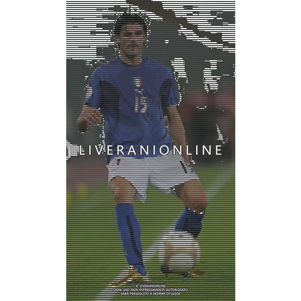 Roma 7 ottobre 2006 Italia - Ucraina qualificazioni Euro 2008 nella foto: Iaquinta Vincenzo foto Andry / Ag. Aldo Liverani