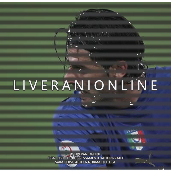 Roma 7 ottobre 2006 Italia - Ucraina qualificazioni Euro 2008 nella foto: Iaquinta Vincenzo foto Andry / Ag. Aldo Liverani