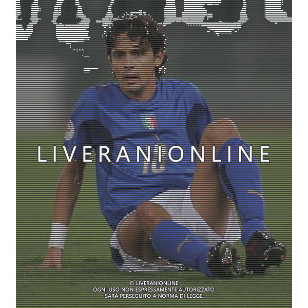 Roma 7 ottobre 2006 Italia - Ucraina qualificazioni Euro 2008 nella foto: Inzaghi Filippo foto Andry / Ag. Aldo Liverani