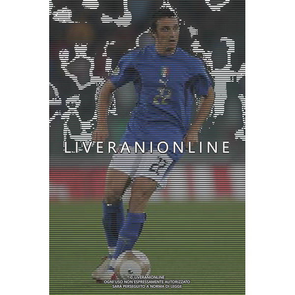 Roma 7 ottobre 2006 Italia - Ucraina qualificazioni Euro 2008 nella foto: Oddo Massimo foto Andry / Ag. Aldo Liverani