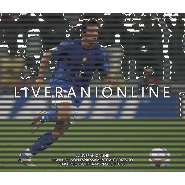Roma 7 ottobre 2006 Italia - Ucraina qualificazioni Euro 2008 nella foto: Oddo Massimo foto Andry / Ag. Aldo Liverani