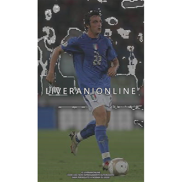 Roma 7 ottobre 2006 Italia - Ucraina qualificazioni Euro 2008 nella foto: Oddo Massimo foto Andry / Ag. Aldo Liverani