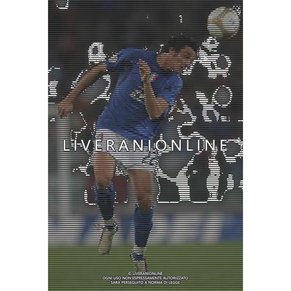 Roma 7 ottobre 2006 Italia - Ucraina qualificazioni Euro 2008 nella foto: Oddo Massimo foto Andry / Ag. Aldo Liverani