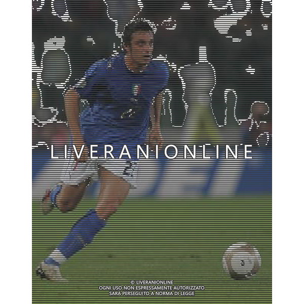 Roma 7 ottobre 2006 Italia - Ucraina qualificazioni Euro 2008 nella foto: Oddo Massimo foto Andry / Ag. Aldo Liverani