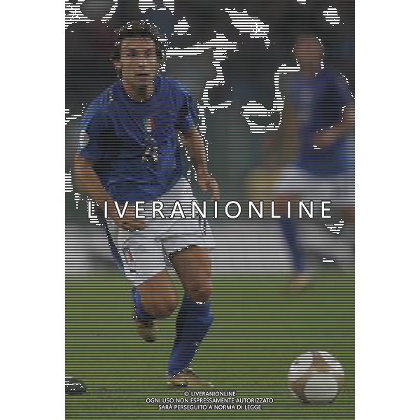 Roma 7 ottobre 2006 Italia - Ucraina qualificazioni Euro 2008 nella foto: Pirlo Andrea foto Andry / Ag. Aldo Liverani