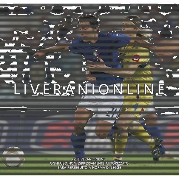 Roma 7 ottobre 2006 Italia - Ucraina qualificazioni Euro 2008 nella foto: Pirlo Andrea foto Andry / Ag. Aldo Liverani