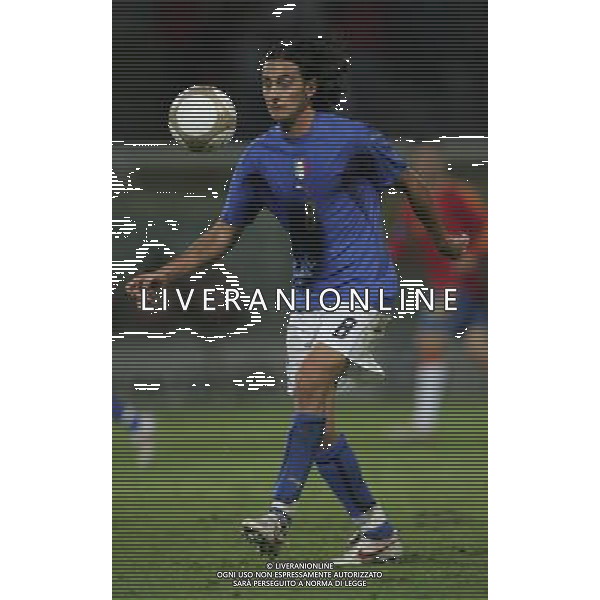 Modena 6 ottobre 2006 Italia - Spagna Under 21 play off gara di andata Campionato Europeo nella foto: Aquilani Alberto foto Andry / Ag. Aldo Liverani