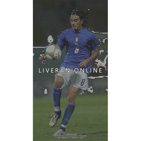 Modena 6 ottobre 2006 Italia - Spagna Under 21 play off gara di andata Campionato Europeo nella foto: Aquilani Alberto foto Andry / Ag. Aldo Liverani