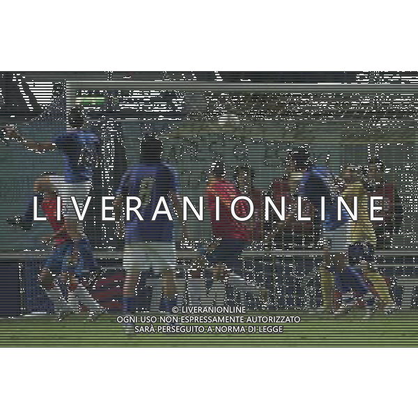 Modena 6 ottobre 2006 Italia - Spagna Under 21 play off gara di andata Campionato Europeo nella foto: occasione di Lazzari foto Andry / Ag. Aldo Liverani