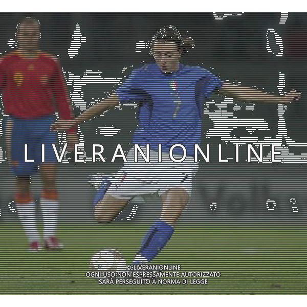 Modena 6 ottobre 2006 Italia - Spagna Under 21 play off gara di andata Campionato Europeo nella foto: Montolivo foto Andry / Ag. Aldo Liverani