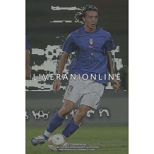 Modena 6 ottobre 2006 Italia - Spagna Under 21 play off gara di andata Campionato Europeo nella foto: Montolivo foto Andry / Ag. Aldo Liverani