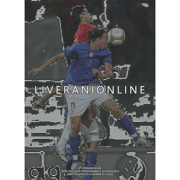 Modena 6 ottobre 2006 Italia - Spagna Under 21 play off gara di andata Campionato Europeo nella foto: Montolivo foto Andry / Ag. Aldo Liverani