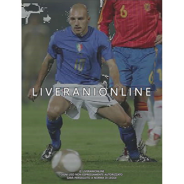 Modena 6 ottobre 2006 Italia - Spagna Under 21 play off gara di andata Campionato Europeo nella foto: Rosina foto Andry / Ag. Aldo Liverani