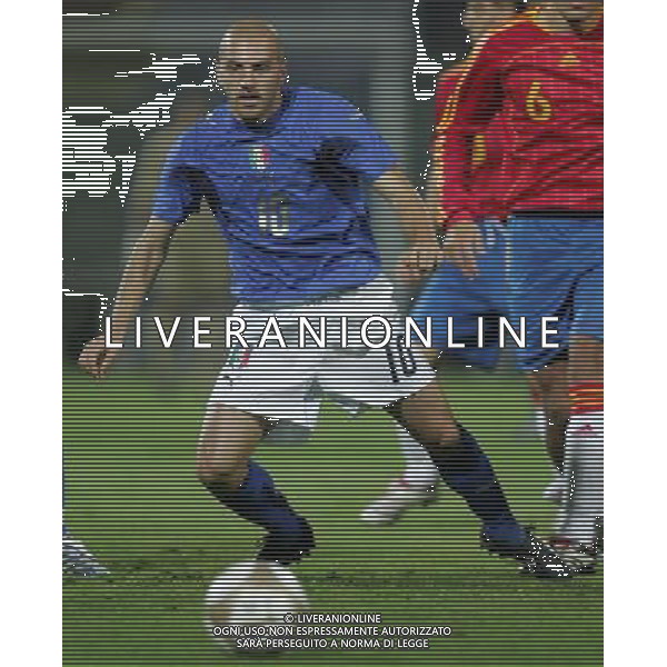 Modena 6 ottobre 2006 Italia - Spagna Under 21 play off gara di andata Campionato Europeo nella foto: Rosina foto Andry / Ag. Aldo Liverani