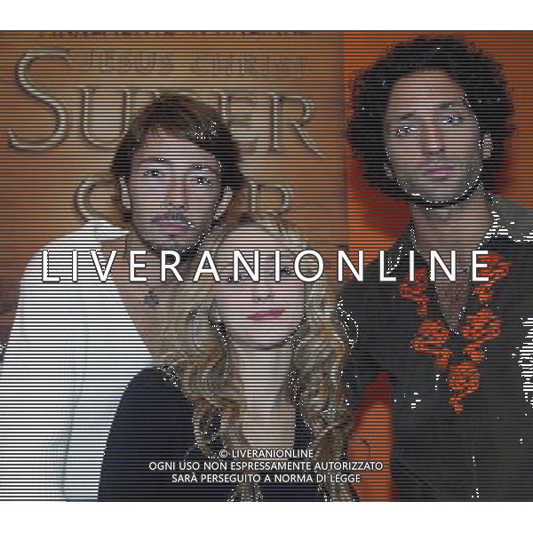 12 OTTOBRE 2006 PRESENTAZIONE DELLO SPETTACOLO TEATRALE \'JESUS CHRIST SUPER STAR\' NELLA FOTO:SIMONE SIBILLANO \'JESUS\' VALENTINA GULLACE \'MADDALENA\' E EDOARDO LUTTAZZI \'GIUDA. PH FRANKY-AG ALDO LIVERANI