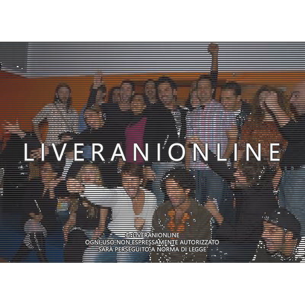 12 OTTOBRE 2006 PRESENTAZIONE DELLO SPETTACOLO TEATRALE \'JESUS CHRIST SUPER STAR\' NELLA FOTO: CAST PH FRANKY-AG ALDO LIVERANI