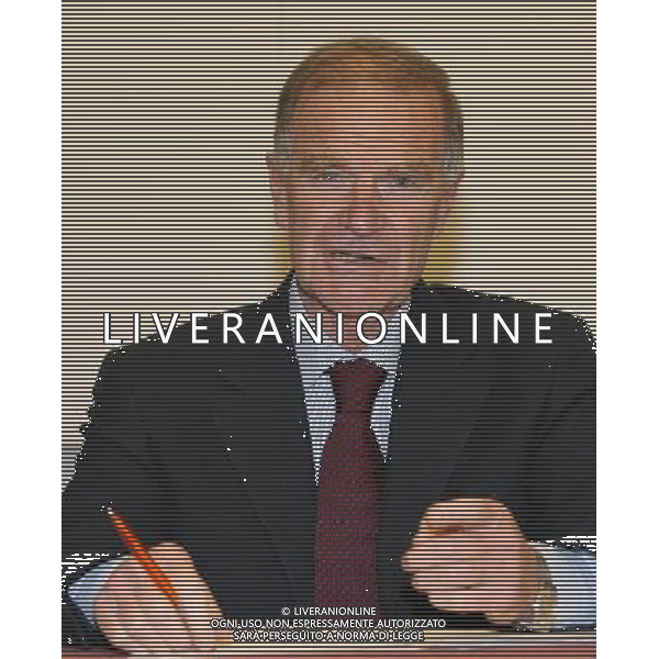 Milano 16 ottobre 2006 Assemblea AIC Associazione Italiana Calciatori nella foto: Campana Sergio presidente AIC foto Andry / Ag. Aldo Liverani