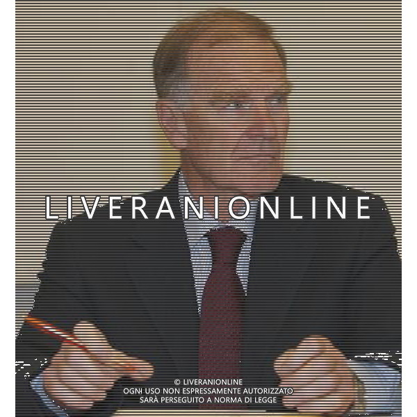 Milano 16 ottobre 2006 Assemblea AIC Associazione Italiana Calciatori nella foto: Campana Sergio presidente AIC foto Andry / Ag. Aldo Liverani