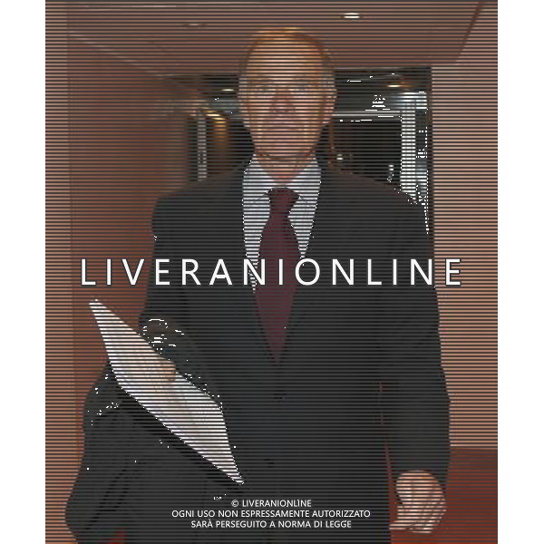 Milano 16 ottobre 2006 Assemblea AIC Associazione Italiana Calciatori nella foto: Campana Sergio presidente AIC foto Andry / Ag. Aldo Liverani