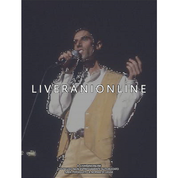 ARCHIVIO GIOVANNI LIVERANI NELLA FOTO ANDREA PARODI EX CANTANTE DEL COMPLESSO TAZENDA AGENZIA ALDO LIVERANI