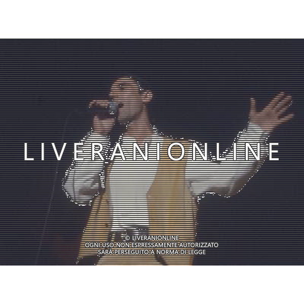ARCHIVIO GIOVANNI LIVERANI NELLA FOTO ANDREA PARODI EX CANTANTE DEL COMPLESSO TAZENDA AGENZIA ALDO LIVERANI