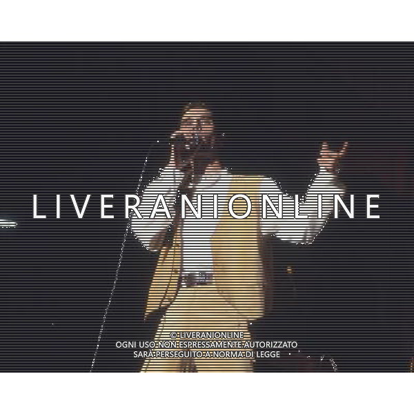ARCHIVIO GIOVANNI LIVERANI NELLA FOTO ANDREA PARODI EX CANTANTE DEL COMPLESSO TAZENDA AGENZIA ALDO LIVERANI