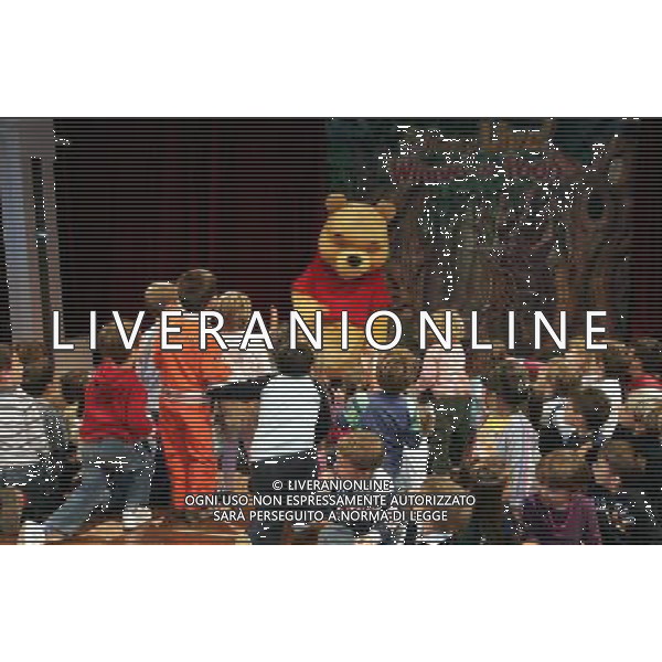 MILANO 18/10/2006 TEATRO ALLE ERBE VIA MERCATO PRESENTAZIONE DEL TOUR ITALIANO DI: -UNA GIORNATA SPECIALE CON WINNIE THE POOH- IL PRIMO SHOW DAL VIVO DEDICATO ALLE FAMIGLIE DELLA WALT DISNEY FOTO ROMANO/AG ALDO LIVERANI