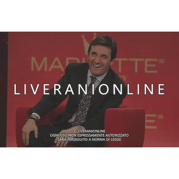 MILANO 18/10/2006 STUDI TELEVISIVI LA 7 MARKETTE NELLA FOTO URBANO CAIRO EDITORE E PRESIDENTE DEL TORINO CALCIO FOTO ROMANO/AG ALDO LIVERANI