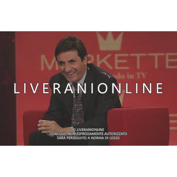 MILANO 18/10/2006 STUDI TELEVISIVI LA 7 MARKETTE NELLA FOTO URBANO CAIRO EDITORE E PRESIDENTE DEL TORINO CALCIO FOTO ROMANO/AG ALDO LIVERANI