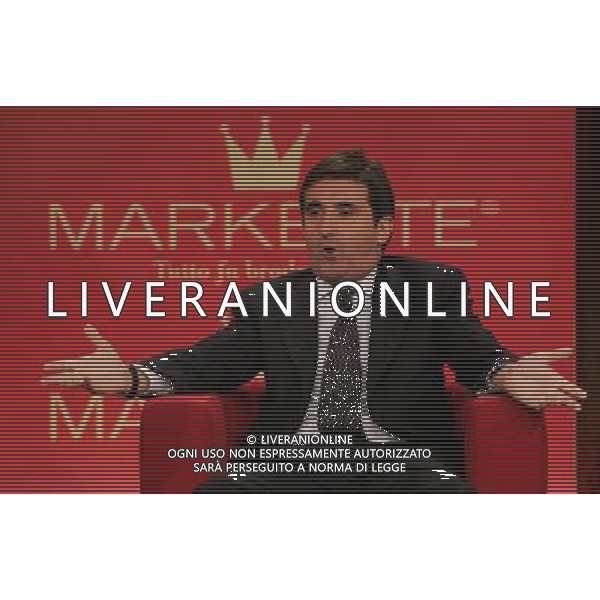 MILANO 18/10/2006 STUDI TELEVISIVI LA 7 MARKETTE NELLA FOTO URBANO CAIRO EDITORE E PRESIDENTE DEL TORINO CALCIO FOTO ROMANO/AG ALDO LIVERANI