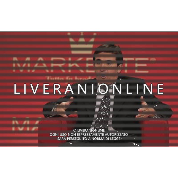 MILANO 18/10/2006 STUDI TELEVISIVI LA 7 MARKETTE NELLA FOTO URBANO CAIRO EDITORE E PRESIDENTE DEL TORINO CALCIO FOTO ROMANO/AG ALDO LIVERANI