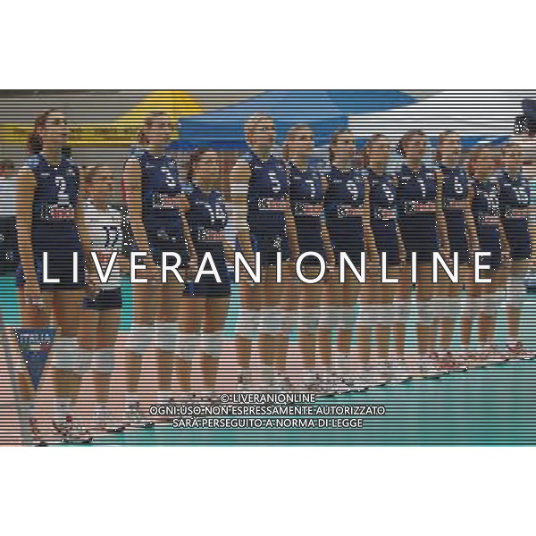 ALASSIO (SV) 18/10/2006 TORNEO PREMONDIALE DI VOLLEY FEMMINILE NAZIONALE ITALIANA VOLLEY NELLA FOTO ITALIA PH GIGI ARCAINI/AG. ALDO LIVERANI