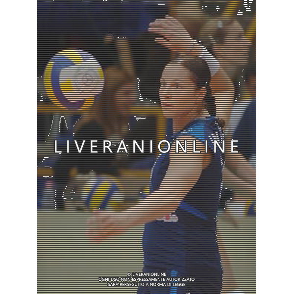ALASSIO (SV) 18/10/2006 TORNEO PREMONDIALE DI VOLLEY FEMMINILE NAZIONALE ITALIANA VOLLEY NELLA FOTO LO BIANCO ELEONORA PH GIGI ARCAINI/AG. ALDO LIVERANI