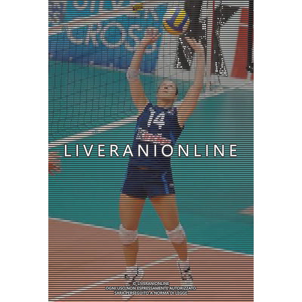 ALASSIO (SV) 18/10/2006 TORNEO PREMONDIALE DI VOLLEY FEMMINILE NAZIONALE ITALIANA VOLLEY NELLA FOTO LO BIANCO ELEONORA PH GIGI ARCAINI/AG. ALDO LIVERANI